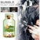 Pure Plant Extract Bubble Hair Dye, 30 ml x 10Packs/Box (Black) for Grey Hair, Convenient to Use, Nourish Scalp, Natural Effect, Color Protection, Argan Oil, Aloevera