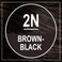 Naturtint - Hair Color Women 2N Brown Black - 5.45 Fluid Ounces (3Pack)