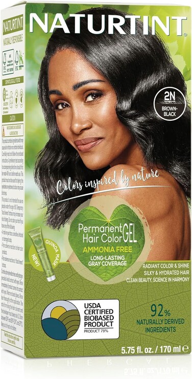 Naturtint - Hair Color Women 2N Brown Black - 5.45 Fluid Ounces (3Pack)