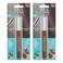 RED by Kiss Quick Cover Root Touch Up Rescue, Mascara Natural Water-Resistant Temporary Gray Concealer Cover Up Brush for Hair Mustache &amp; Beard (Medium Brown) (2Pcs)