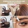 VOLLUCK Root Touch Up Hair Powder Root Cover Up Hairline Shadow Powder Stick, Root Touch Up for Thinning Hair for Women and Men, Bald Spots, Eyebrows, Beard Line, Red