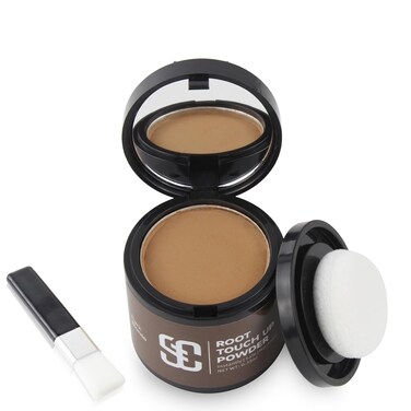 SOVONCARE Hairline Powder, Hairline Shadow Gray Hair Coverage Touch Up Hair Powder for Thinning Hair for Women Hair Root Touch Up Powder Hair Root Cover Up Conceals Hair Loss Dark Blonde 0.35 oz