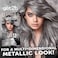 Got2b Metallics Permanent Hair Color, M72 Dusty Silver