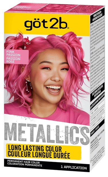 Got2b Metallics, Permanent Hair Color, M87 Pink Passion