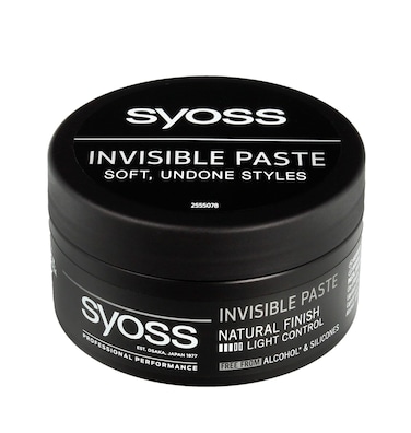Syoss Invisible Hair Styling Paste Medium Control Light Shine 100ml