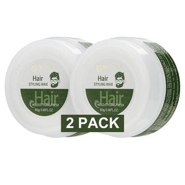 2 in 1 Instant Edge Control Transparent Hair Wax Gel, 48 hours Lasting Natural Tea Tree Oil Deep Moisturizing Edge Control, Shine Smooth Hair Styling Gel Infused Shea Butter,Jojoba Oil