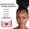 Goiple Edge Control Wax for Women - Strong Hold, Non-greasy Smoother, Strawberry Scent (4oz + Edge Scarf + Hair Bonnet + 2 Edge Brushes)