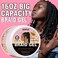 16oz Big Capacity Braid Gel Good for Twist, Locs, Braids, Edge No Flake Extra Hold High Shine Braiding Gel &amp; Edge Control, Loc Gel Long Lasting for Locks, Cornrows Smooths &amp; Tames Frizz