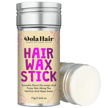 Dolahair Wax Stick for Hair, Wigs &amp; Edge Control - Slick Pomade Stick for Flyaway, Frizz Control &amp; Styling Fine, Broken Hair