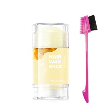 immetee Hair Wax Stick, 1.05 Fl Oz (Orange, Styling Agent for Slick Back, Edge Control, and Frizz Smoothing)