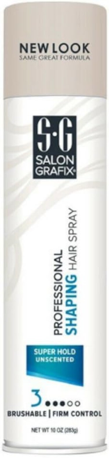 Salon Grafix Salon Grafix Unscented Shaping Hair Spray, 10oz Each (7)