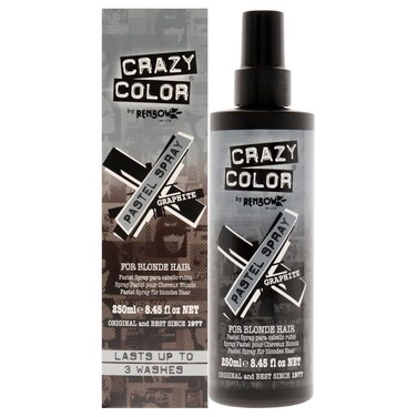 Crazy Color Pastel Hair Spray Graphite 250 ml