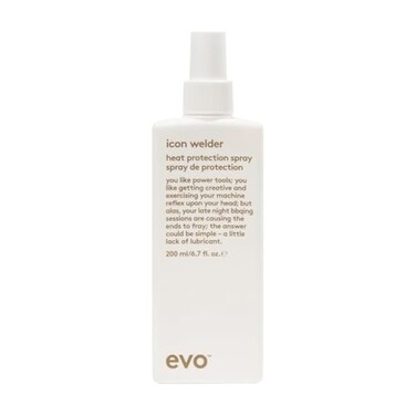 EVO Icon Welder Heat Protection Spray - Leave-In Heat Protectant - Provides Style Support &amp; Adds Shine