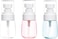 3 Pieces Spray Bottle 1oz Hairspray Bottle Fine Mist Spray Bottle Travel Spray Bottle Fine Mist Hair Spray Bottle Airless Makeup Face Spray Bottle Refillable Travel Container, Multicolor