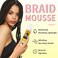 Braid Foam Control Mousse for Twist, Locs, Braids - Lightweight Rose Mint Spray for Dreads, Dreadlocks, Itchy Scalp (2PCS)