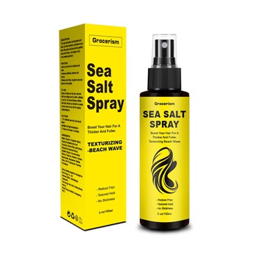 Sea Salt Spray for Hair (5 fl oz), Sea salt spray for Men and Women, Beach Waves Texturing &amp; Volumizing Spray for Hair