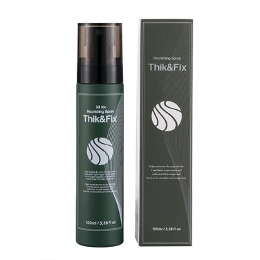 Thik&amp;Fix Hair Growth Spray, Hair Thickening Spray for Men &amp; Women, Increase Volume &amp; Texture, Moisturizing Scalp and Hair, Reduce Tangles (3.38 Fl oz)
