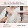 VODANA Hair Clinic Pads for Hair Straighteners, 2-Pack for VODANA Softbar Flat Iron, Perfect with Treatment Cream