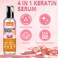 3-In-1 Styling Cream for Flyaways Styling Hair Cream for Frizz Hair - Keratin Protein Hair Serum Keratin Styling &amp; Moisturizing Oil - Hair Styling Cream for Slick Back Hair Add Shine Anti-Frizz Cream