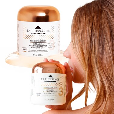 Extra Cell Plex Deep Conditioning Hair Mask Step 3 - Moisturizing Repair Treatment for Damaged Hair - Ideal for Color-Treated, Bleached &amp; Chemically-Treated Hair for Home and Salon Use