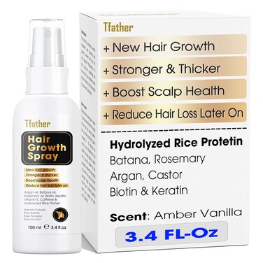 Herb Hair Growth Oil Spray for Women &amp; Men - Hair Growth Serum for Combat Hair Loss, Strengthening, Thinning Hair Regrowth Thickening, Scalp Treatment