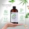 HBNO Organic Hemp Seed Oil -16 OZ (475ml) Value Size - Natural Hemp Oil, Cold Pressed - Perfect Carrier Oil for Massage, Aromatherapy, Diy, Soap Making, Face, Body, Lips, Hair, Nails