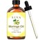 SIVA Moringa Carrier Oil 4oz (118 ml) Premium Carrier Oil With Dropper For Skin Care, Hair Care, Scalp Massage &amp; Body Massage