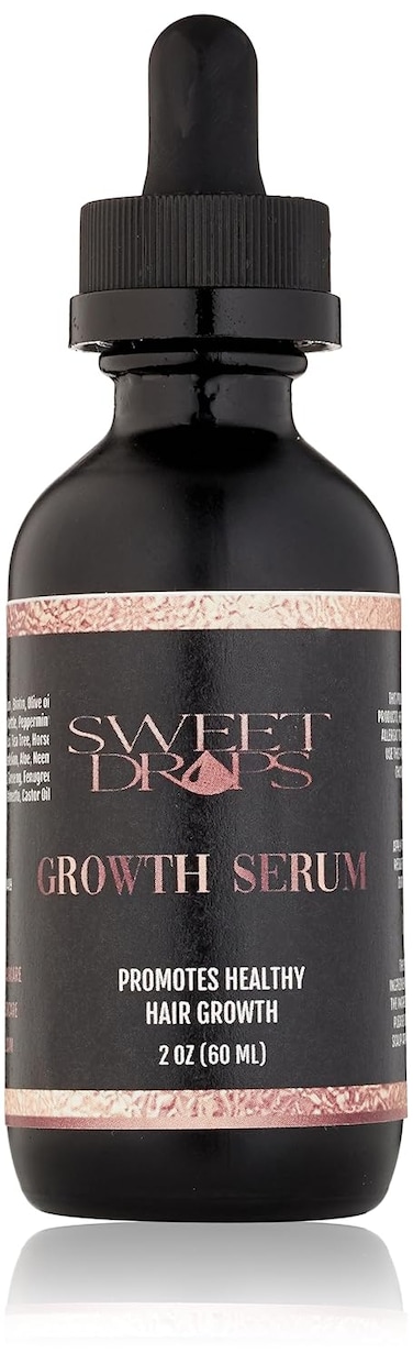 Hair Regrowth Oil   Great for natural &amp; protective styles   Combats Alopeica &amp; Dandruff   Promotes Healthy hair &amp; scalp   Family friendly (2 oz Glass Bottle w/dropper)