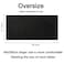 50 PCS 31" X 79"Thick Soft Massage Table Sheets Sets Disposable SPA Bed Sheets Non Woven Fabric Lash Bed Cover (Black)