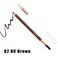 1 pcs Makeup Eyebrow Enhancer 12H Long Lasting Sweat &amp;Waterproof Eyebrow Pencil Pen Dark Brown Eye Brow Pencil 5 Colors to Choose (5# Brown)