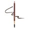 1 pcs Makeup Eyebrow Enhancer 12H Long Lasting Sweat &amp;Waterproof Eyebrow Pencil Pen Dark Brown Eye Brow Pencil 5 Colors to Choose (5# Brown)