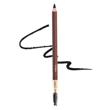 1 pcs Makeup Eyebrow Enhancer 12H Long Lasting Sweat &amp;Waterproof Eyebrow Pencil Pen Dark Brown Eye Brow Pencil 5 Colors to Choose (1# Black)