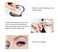 Boobeen Eyebrow Seal Stamp Powder - Waterproof 3 Seconds Eye Make Up Nature Coloring Kit - Creates Natural Looking Brows for Makeup Beginners