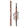 Gray Eyebrow Pencil for Older Women, Dual-ended Grey Eyebrow Pencil Waterproof with Brush Spoolie, Automatic Eye Brow Makeup Pen for Precise Defination, Long lasting and Smudgeproof,Grey, YES.EYE DO