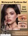 Waterproof Eyebrow Gel Dark Brown,Sweat-Proof Longwear Strong Hold Tinted Brow Gel, Vegan, Cruelty-Free, Brow Glue Mascara for Eyebrows with Eyebrow Brush, Enhance Eye Brows Filler Makeup for Women-04