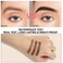 3 Colors Eyebrow Makeup Kit, Professional Brow Contour Palette, Waterproof Long-lasting Eyebrow Filler Powder with Mirror &amp; Brow Brush