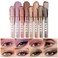 LANGMANNI Eyeshadow Stick,8 PCS Waterproof Multi-Color Eyeshadow Pen Set,Creamy Long-Lasting Eye Makeup Kit,Natural &amp; Shimmer Shades Contour Stick,Perfect Gifts For Women (#G-8 Colors)