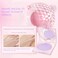 Jelly Setting Powder Oil Control Purple Blur Pressed Powder Silky Touch Soft-Focus Setting Balm, Blemish Covering Powder Jelly Tone-Up Powder Long-Lasting Waterproof