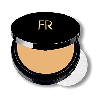 Luxury Oil Blotting Pressed Powder by Flori Roberts, Long Lasting Oil and Shine Control, Flawless Complexion for Women of Color or Deeper Skin Tones
