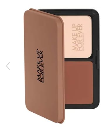MAKE UP FOR EVER HD Skin Matte Velvet Undetectable Longwear Blurring Powder Foundation 4N74 Espresso