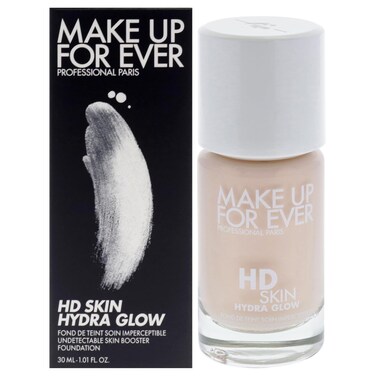 HD Skin Hydra Glow - 1R00 Cool Shell by Make Up For Ever for Women - 1 oz Foundation