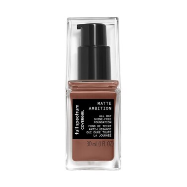 COVERGIRL Matte Ambition, All Day Foundation, Deep Cool 1, 1.01 Ounce