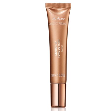 M. Asam Magic Finish Make-up Mousse Sample &ndash; 4in1 Primer, Foundation, Concealer &amp; Powder with buildable coverage, adapts to light &amp; medium skin tones, leaves skin looking flawless, 0.33 Fl Oz
