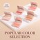 Paul &amp; Joe Pressed Blush Palette Refill Only, Case Sold Separately, Oil-Absorbing Blush Powder, Bi-Color Face Blushes with Fitting Veil Powder, Yellow and Light Orange, 10 Tropical Mimosa, 0.17 oz
