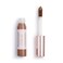 Makeup Revolution Conceal and Hydrate Concealer, Full Coverage &amp; Matte Finish, C17.7 for Dark Skin Tones, Vegan &amp; Cruelty-Free, 0.7 Fl Oz