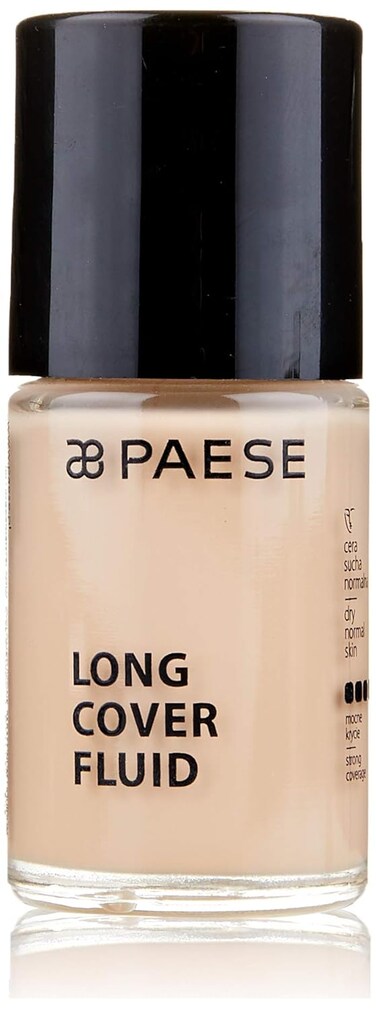 Paese Cosmetics Long Cover Fluid Foundation, Shade Number 01 30 ml