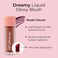 MCoBeauty Dream Liquid Dewy Blush, Nude Mauve, Radiant Flush for Fresh, Glowing Cheeks, Vegan, Cruelty Free Cosmetics