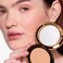 MCoBeauty Miracle Flawless Pressed Powder, Natural Medium Shade, Oil-Control, Soft-Focus Finish with Hydrating Rose Flower Extract &amp; Sweet Almond Oil, Vegan, Cruelty Free Cosmetics
