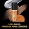 Max Factor Facefinity 3-in-1 All Day Flawless Liquid Foundation, SPF 20-64 Rose Gold, 30 ml
