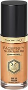 Max Factor Facefinity 3-in-1 All Day Flawless Liquid Foundation, SPF 20-84 Soft Toffee, 30 ml